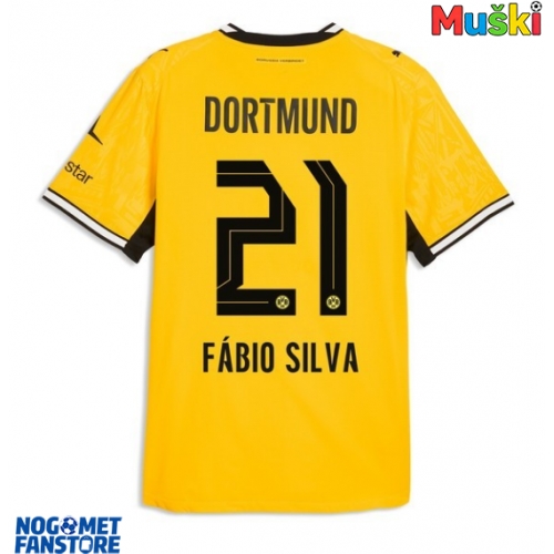 Borussia Dortmund Fabio Silva #21 Domaci Dres 2026-27 Kratak Rukav